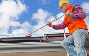 Scrainwood soft wash roof cleaning